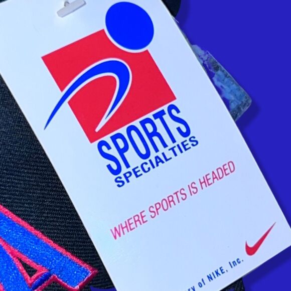 NWT Vintage 90s NBA Plain Logo Sports Specialties Snapback Hat - Picture 2 of 11